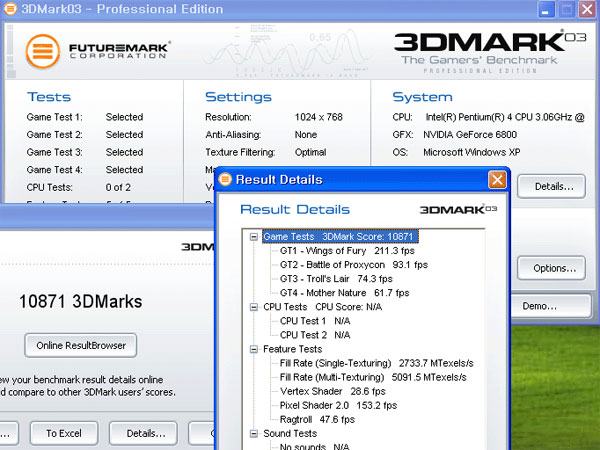 【nvidia官网】nVIDIA Geforce 6800 3DMARK03成绩曝光