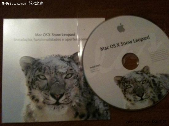 Mac OS X雪豹零售版包装疑似曝光
