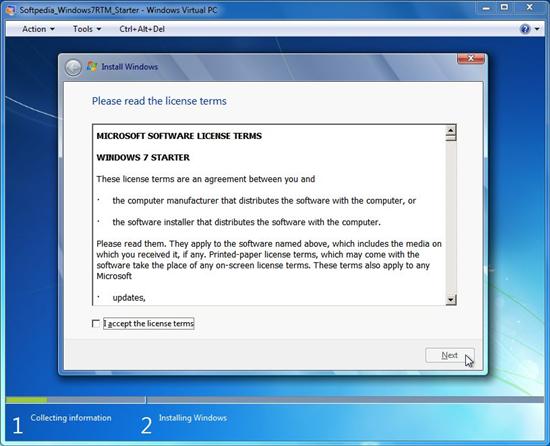 Windows 7 Starter完整安装及桌面截图