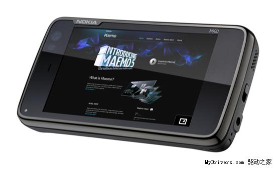 诺基亚正式发布首款Maemo 5系统手机N900