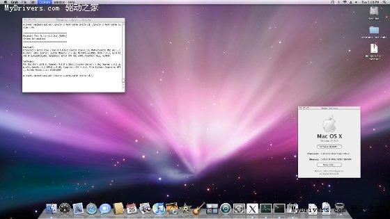 本次测试的对象除了新鲜出炉的零售版Mac OS X 10.6.0，还有上一代的最新升级版Mac OS X 10.5.8，今后还会加入正在开发中的Ubuntu 9.10。