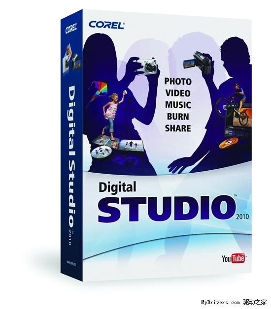 Corel发布四合一套装Digital Studio 2010