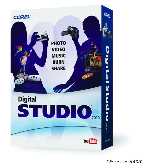 Corel发布四合一套装Digital Studio 2010