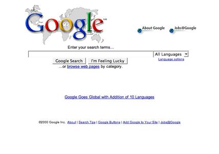 com上线 1999年11月6日google在成长,冷静 1999年11月29日最早被认可