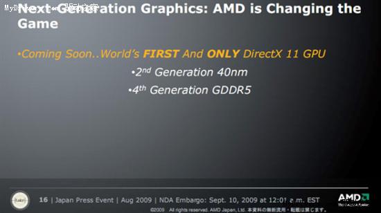 Radeon HD 5870清晰内部照、性能首度披露
