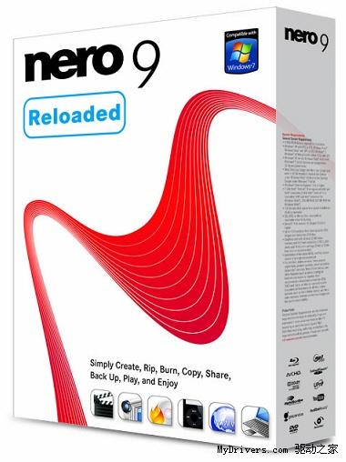 Nero 9 Reloaded发布 全面兼容Windows 7