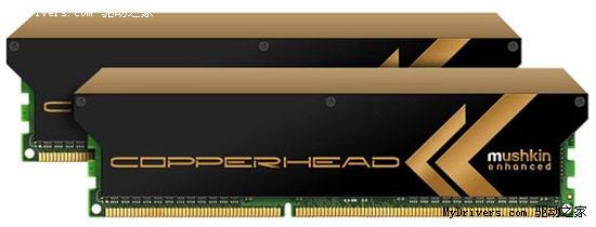 内存厂Mushkin发布全新铜斑蛇DDR3套装