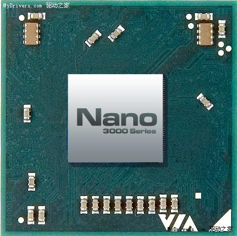 VIA发布Nano 3000系列新一代处理器