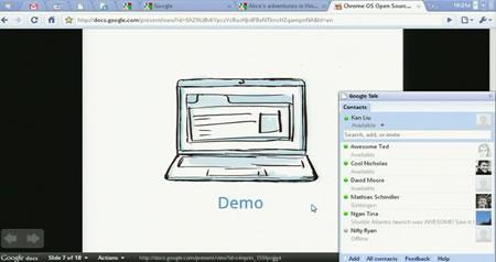 谷歌Chrome OS发布会现场实录(组图)