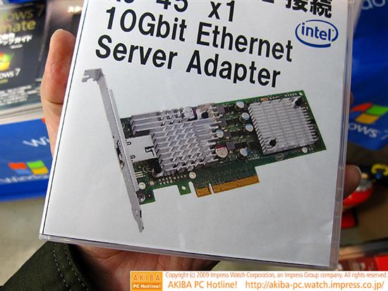 Intel 10Gbps网卡开卖 实测传输超300MB/s