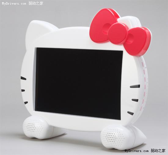 电视也时尚 13.3寸Hello Kitty液晶亮相 