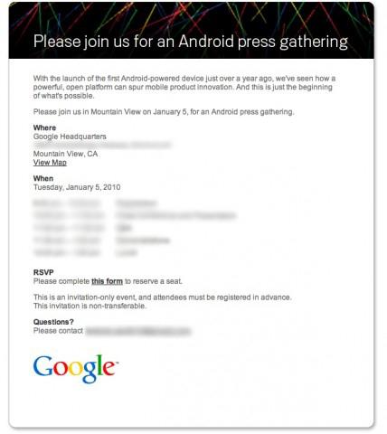 Google下周Android发布会 自主手机现真身