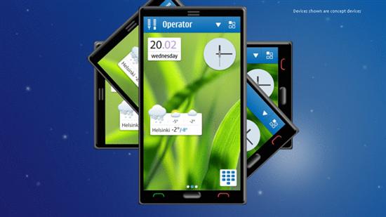诺基亚公布Symbian 4用户界面草案
