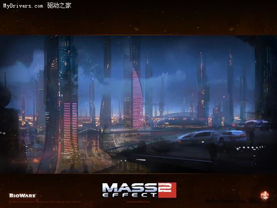 《Mass Effect 2》两代画质、显卡性能对比