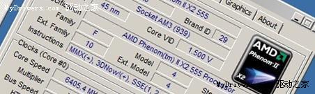 Phenom II X2 555液氮超频6.4GHz