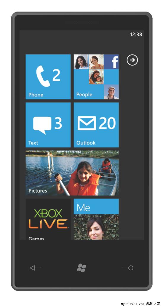 微软正式发布Windows Phone 7