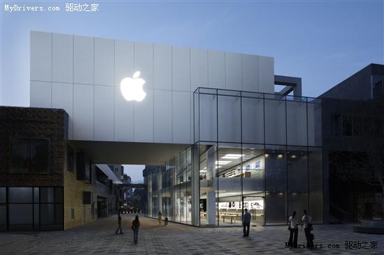 苹果两年内拟在中国开设25家零售店