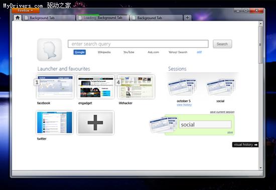 Firefox 4首页标签设计“最佳推荐奖”图赏