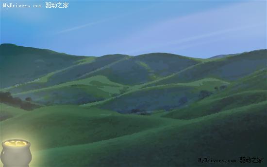 Windows 7最新主题:三叶草