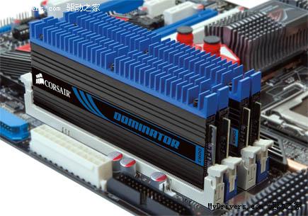 海盗船发布Dominator 16/24GB DDR3-1600内存套装