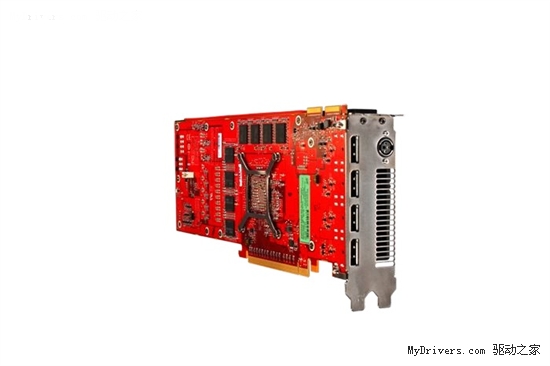 4DP接口 AMD新专业显卡FirePro V8800发布
