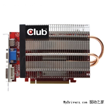 Club 3D发布首款静音版Radeon HD 5550