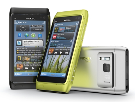 诺基亚发布1200万像素Symbian^3新机N8