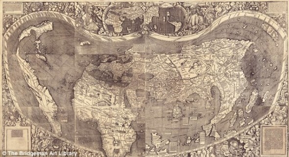 英国展出十张改变世界地图:中国地球仪入选
