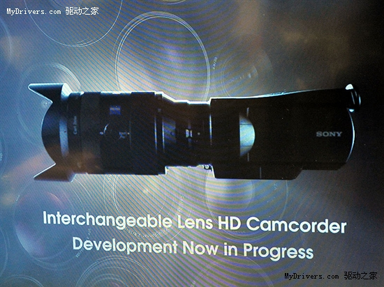 索尼宣布开发E卡口系统AVCHD摄像机
