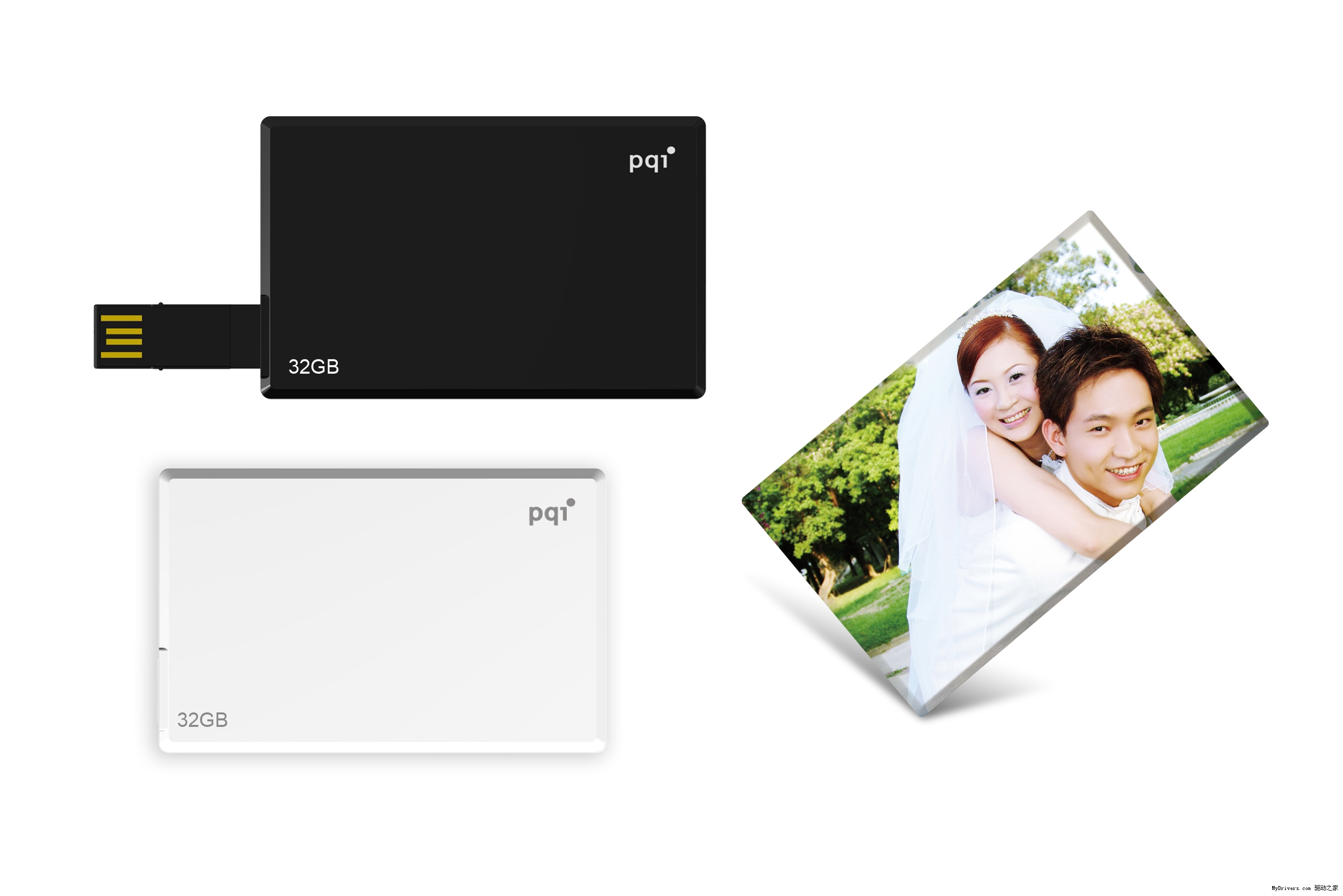 pqi发布32gb卡片式轻薄u盘
