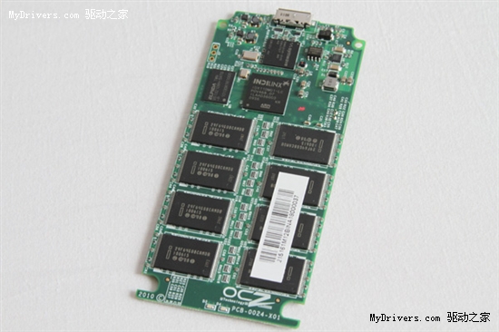 OCZ超薄USB 3.0移动固态硬盘拆解实测