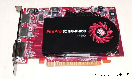 ... 狂奔 首款DX11专业卡登陆卖场-AMD,FirePro V3800-驱动之家