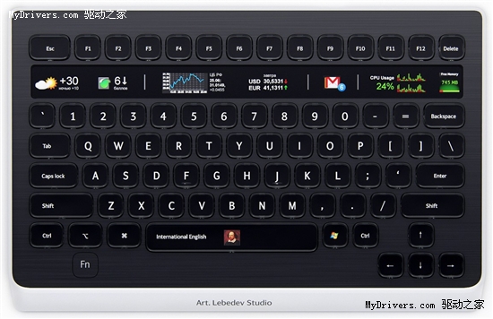 OLED键盘进化版设计图公布