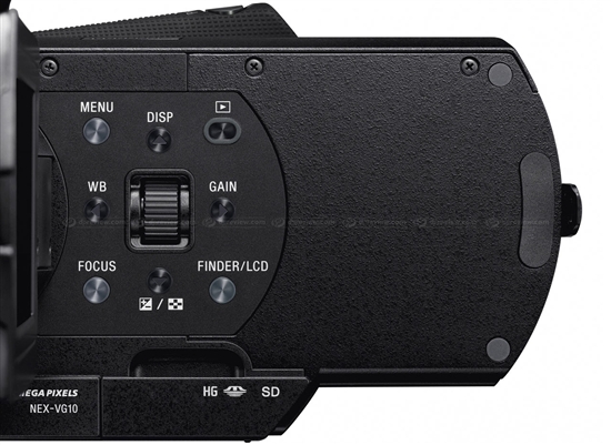 APS-C画幅可换镜头DV 索尼NEX-VG10发布