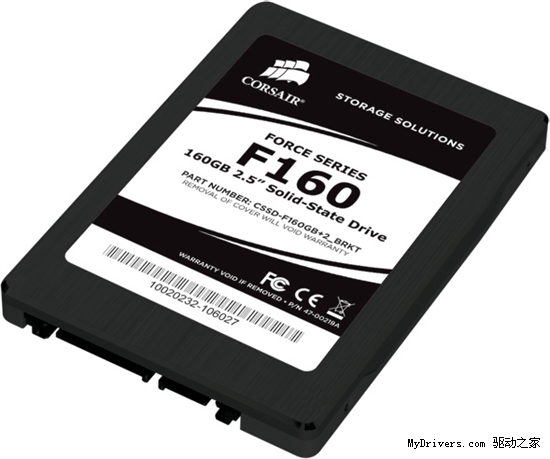 40GB版也要高性能 海盗船Force系列SSD更新