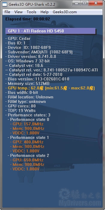 显卡技术识别工具GPU Caps Viewer 1.8.8