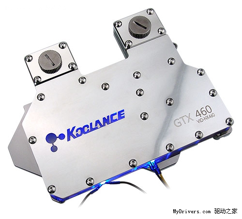 Koolance发布首款GTX 460专用水冷头