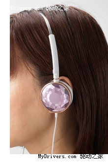 JVC推出新款女性晶钻耳机