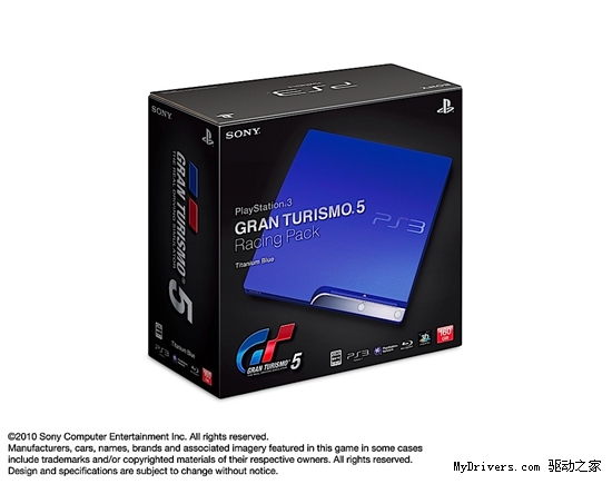 《GT5》11月3号日本发售 同捆绑蓝色PS3