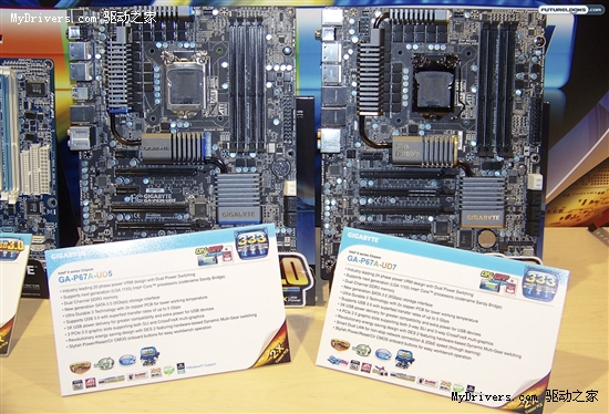 SNB新搭档：Intel原厂、技嘉两款P67主板展示