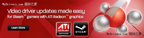 AMD携手Valve Steam平台自动推送催化剂