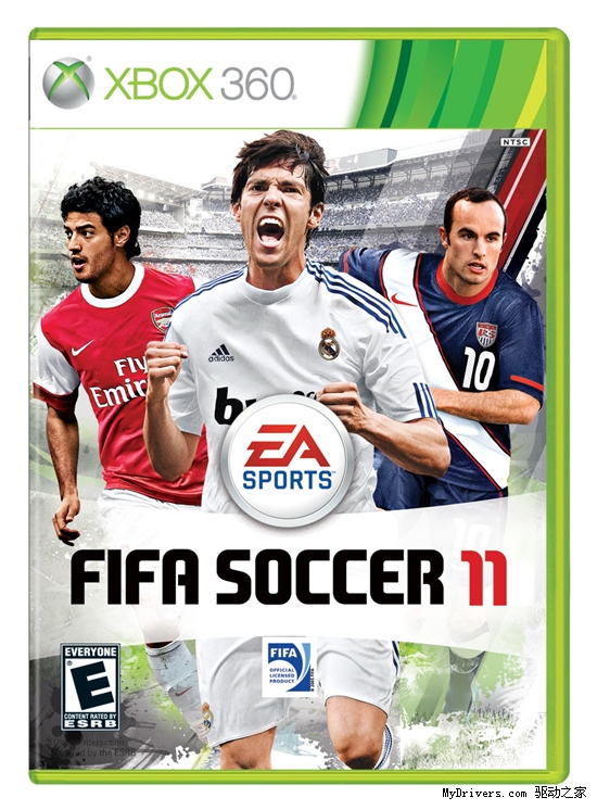 《FIFA 11》美版封面公布 PS3新图