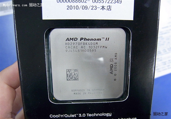 Phenom II X4 970、Athlon II X2 265紧随登场