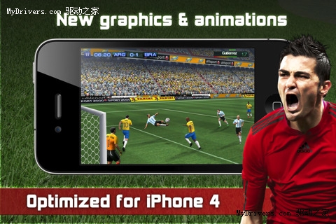 iPhone版《Real Soccer 2011》上架销售