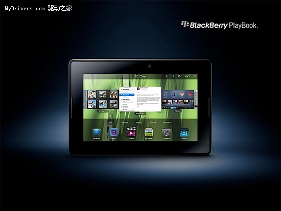 RIM发布PlayBook 黑莓平板机图展