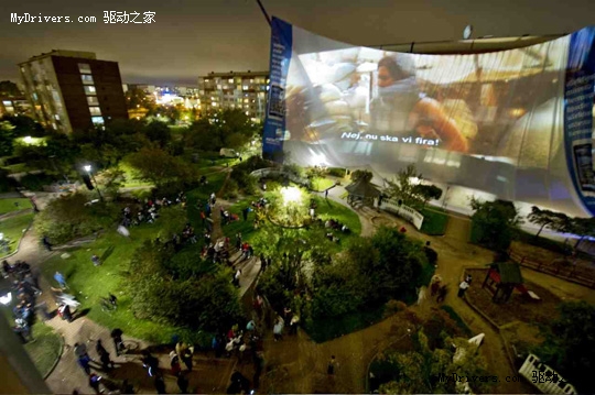 诺基亚制造出全球最大电影屏幕