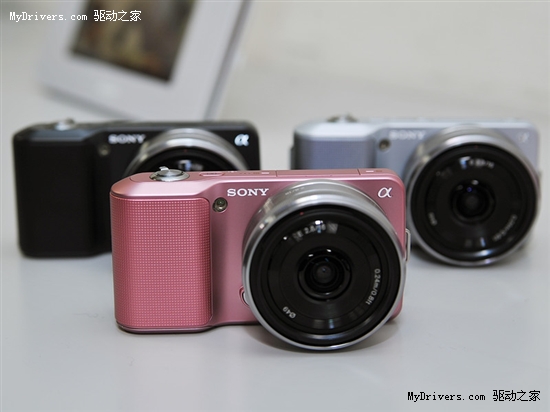 索尼微单NEX-3新增粉色版-索尼,Sony,NEX-3数