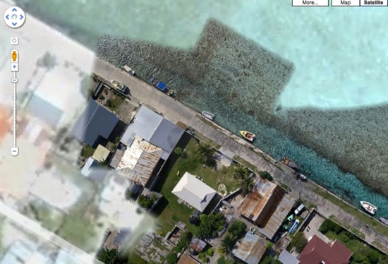 绝对山寨 Google地图采纳风筝拍摄照片