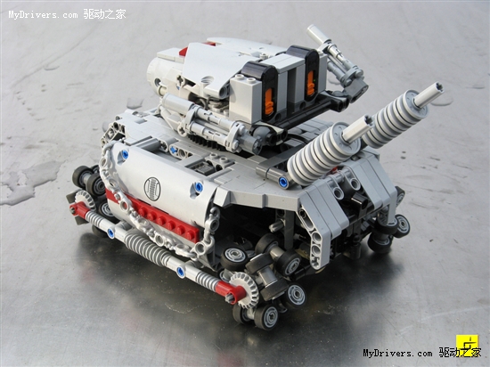乐高玩具巅峰 48轮《合金弹头》蒸汽坦克