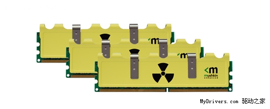 Mushkin发CL6超低时序“放射性”超频内存